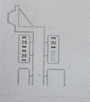 ska vara nummer 29 på bifogad bild enligt manual (bildfrånmanual.png)